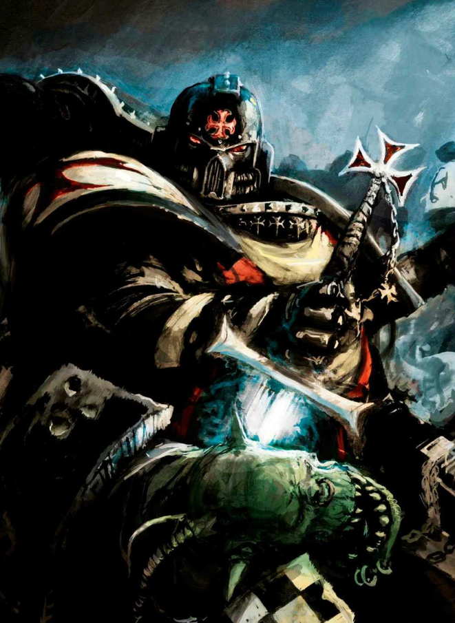 Orks and the Tyranids scene